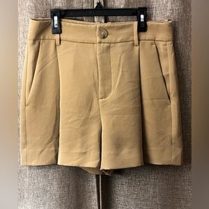 Vince Tan Tailored Dress Shorts